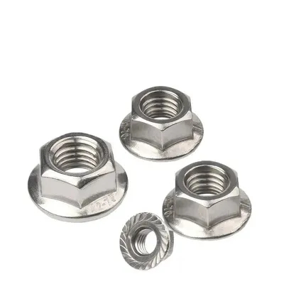 Good Price M12 DIN6923 Stainless Steel Steel Galvanized Hexagon Head Flanged Nuts Hex Flange Bolt