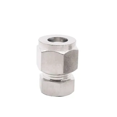 Stainless Steel End Tube Plug High Quality 1/8 1/4 1/2 Stainless Steel Pipe Fitting End Tube Plug
