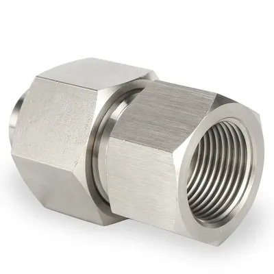 Metal Seal 3 Pieces Union Stainless Steel 316/316L, 304, 304L, 6000 Psi 3000#, 6000# Alloy Material Instrumentation Pipe Fittings