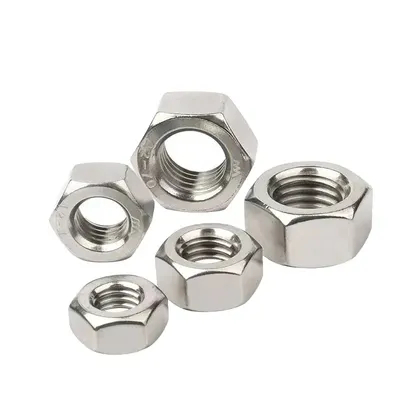 Professional Factory Customized DIN 934 Stainless Steel 316/304 Hex Nut Carbon Steel Nuts in Stock