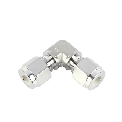 Stainless Steel Double Ferrules Inch Tube Stainless Steel Pipe Fittings Union Elbow