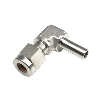 316 90 Degree Tube Stainless Steel Pipe Fitting Ferrule Welded 1/4 Stainless Steel Elbows Reducer