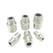1/8-1/4 1/4-3/8 3/8-1/2 1/2-3/4 3/4-1′ 3/8-1/4 304 Stainless Steel Reducing Hex Nipple Male Pipe Fittings Connectors