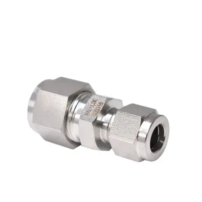 Supply 316 Stainless Steel Sanitary Tube Fitting Straight Intermediate Reducing Stainless Steel Union
