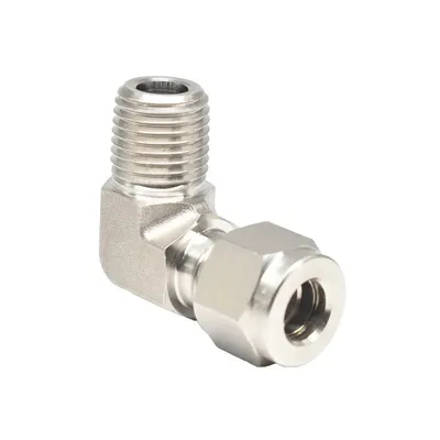 Forged Stainless Steel High Pressure Street Elbow 90 Degree 1/2′′ NPT Male to Male Elbow Stainless Steel Pipe Fitting